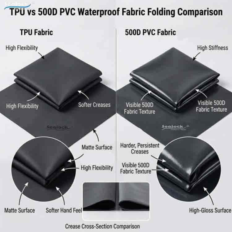 Ưu điểm của túi vải thô chống nước TPU so với thiết kế PVC truyền thống