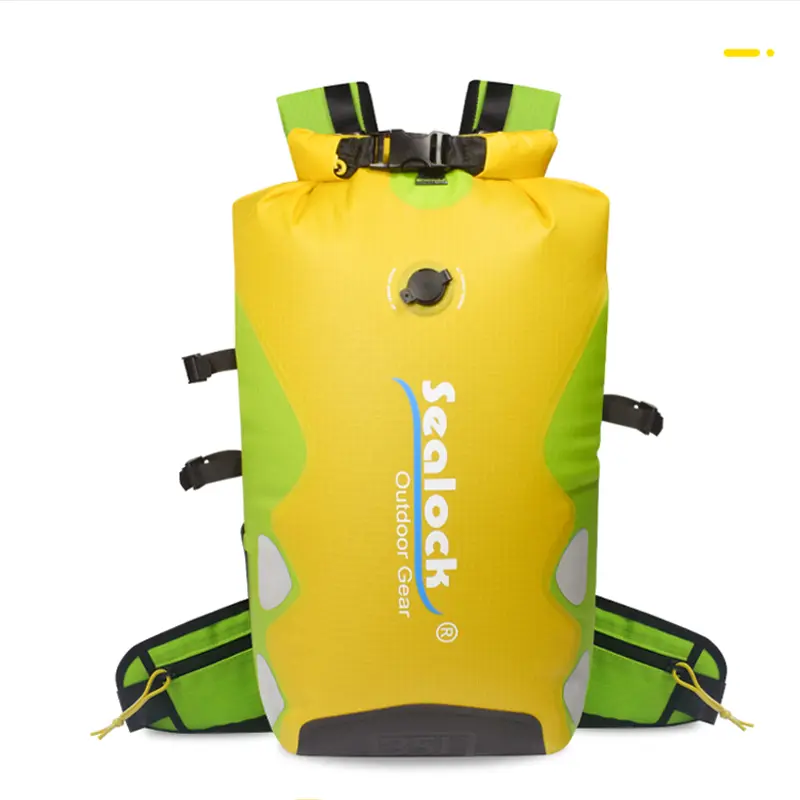 Ba lô chống thấm nước dạng cuộn 35L để đi bộ đường dài và chèo thuyền kayak
